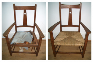 Chair Caner - Before & After